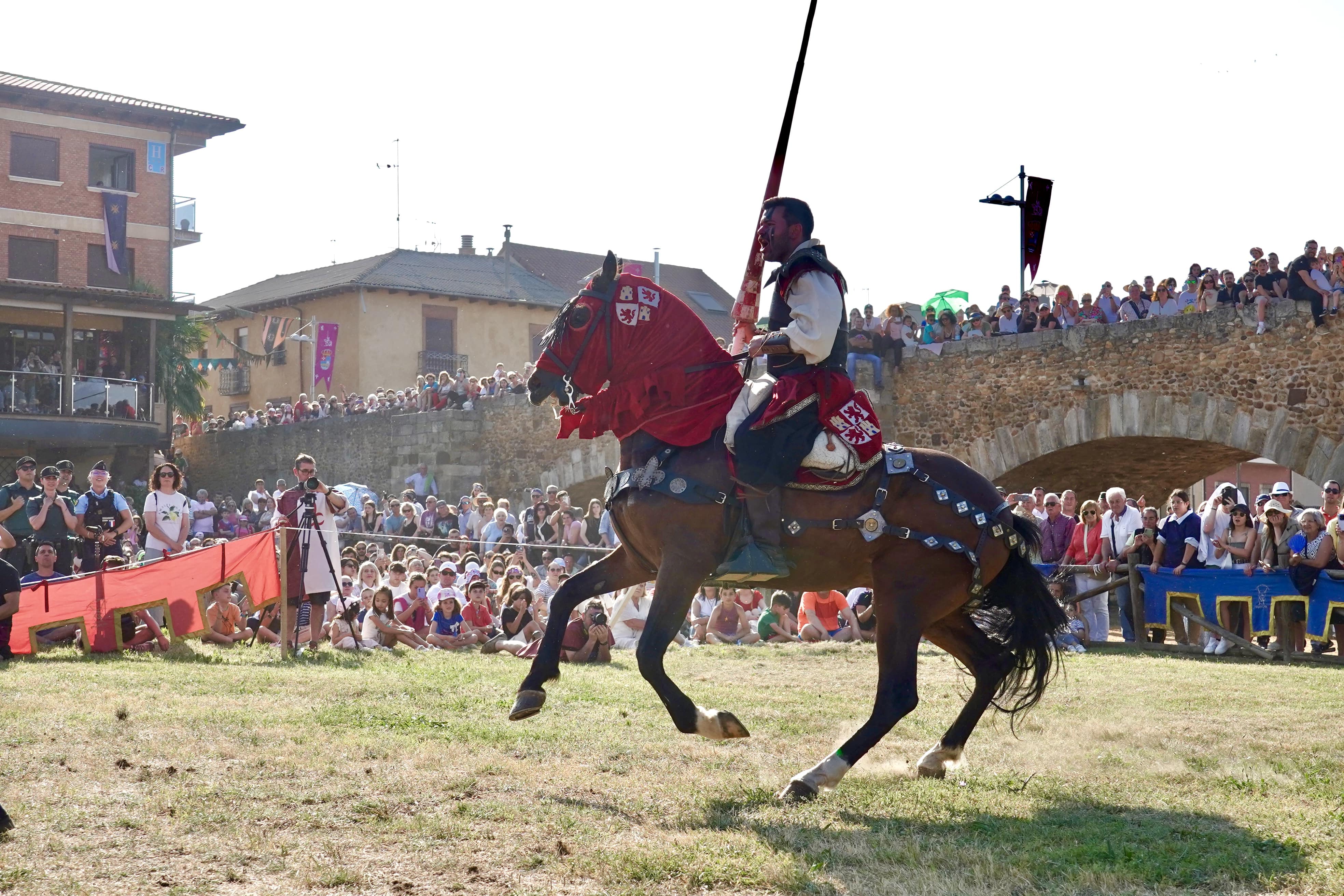Recreación de las Justas Medievales este domingo. | CAMPILLO (ICAL)