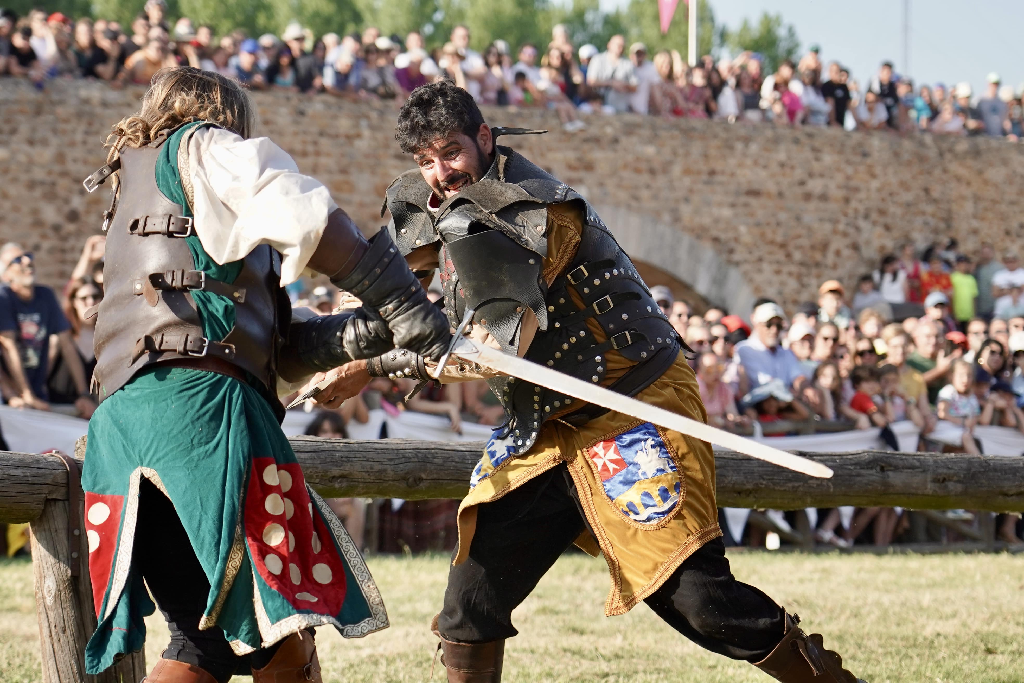 Recreación de las Justas Medievales este domingo. | CAMPILLO (ICAL)