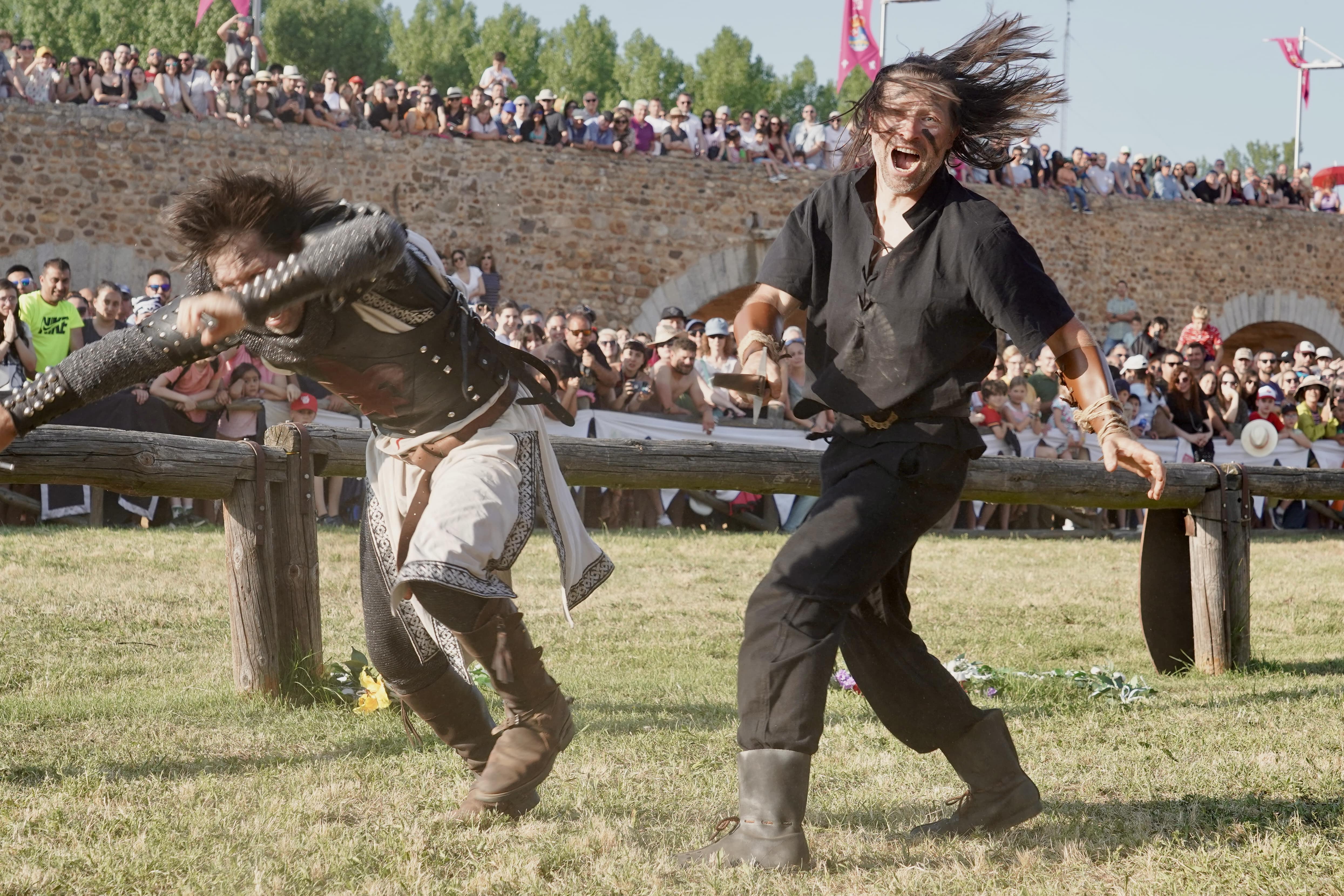 Recreación de las Justas Medievales este domingo. | CAMPILLO (ICAL)