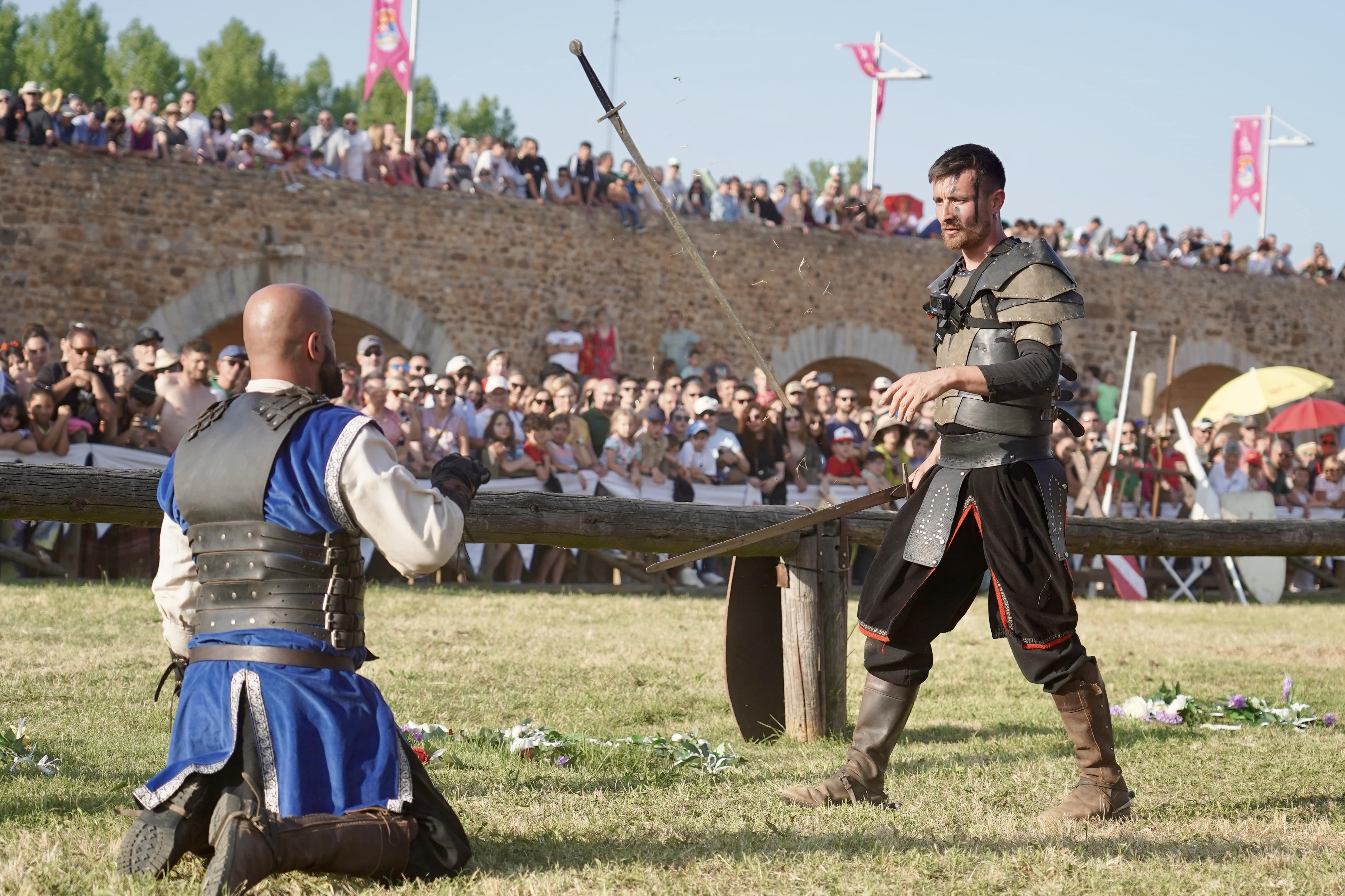 Recreación de las Justas Medievales este domingo. | CAMPILLO (ICAL)