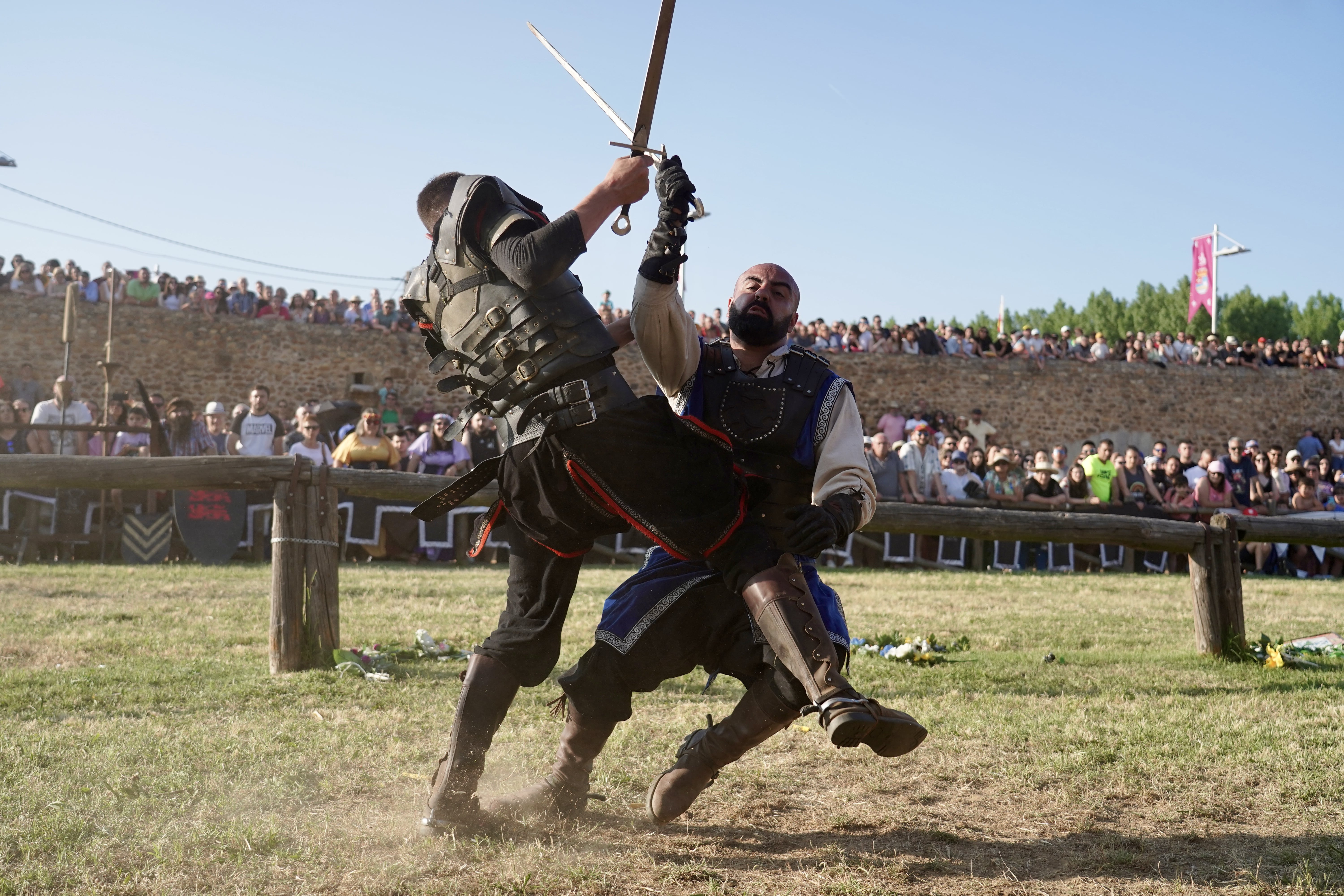 Recreación de las Justas Medievales este domingo. | CAMPILLO (ICAL)