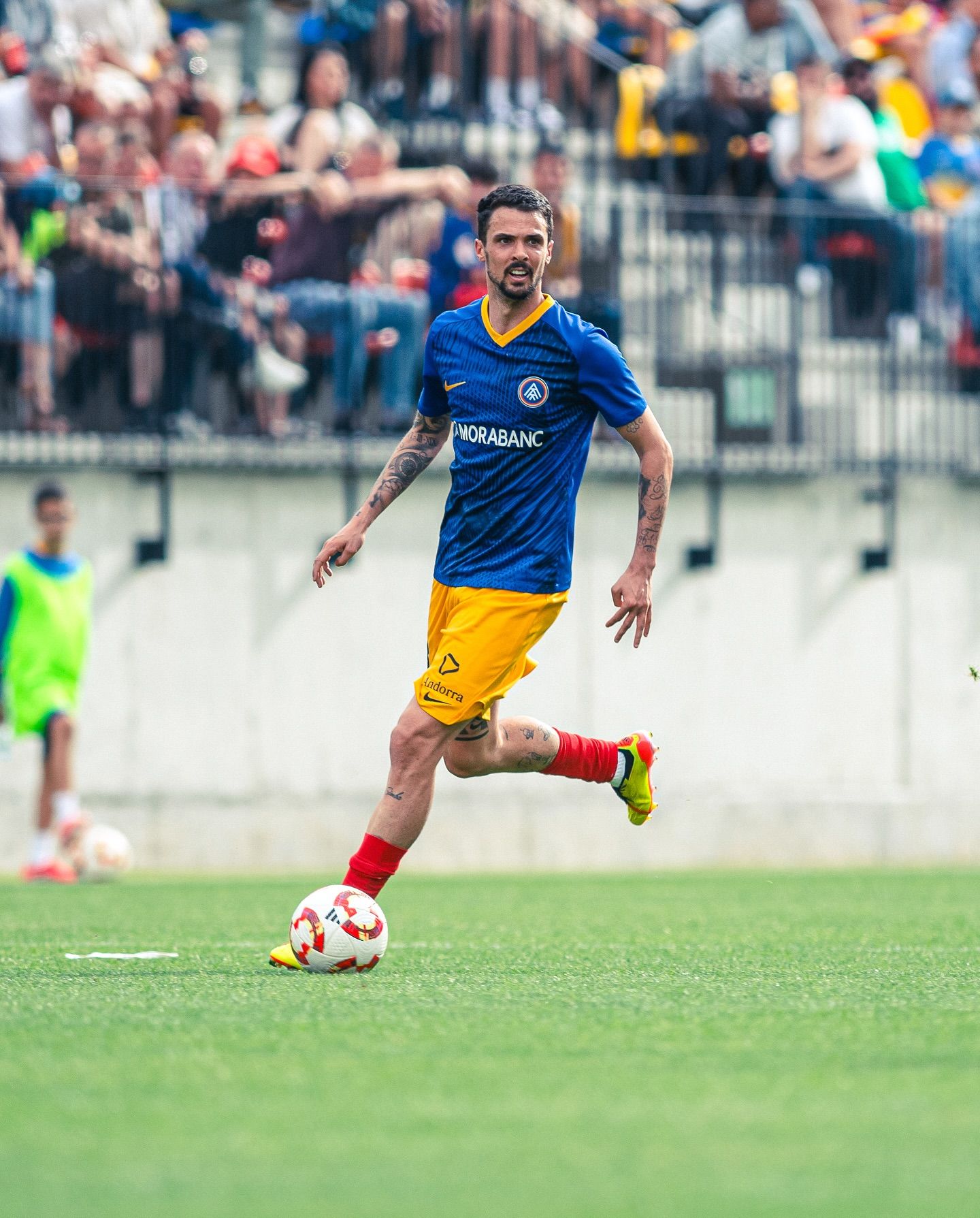 Erik Morán regresará a Ponferrada con la camiseta del Andorra. ANDORRA