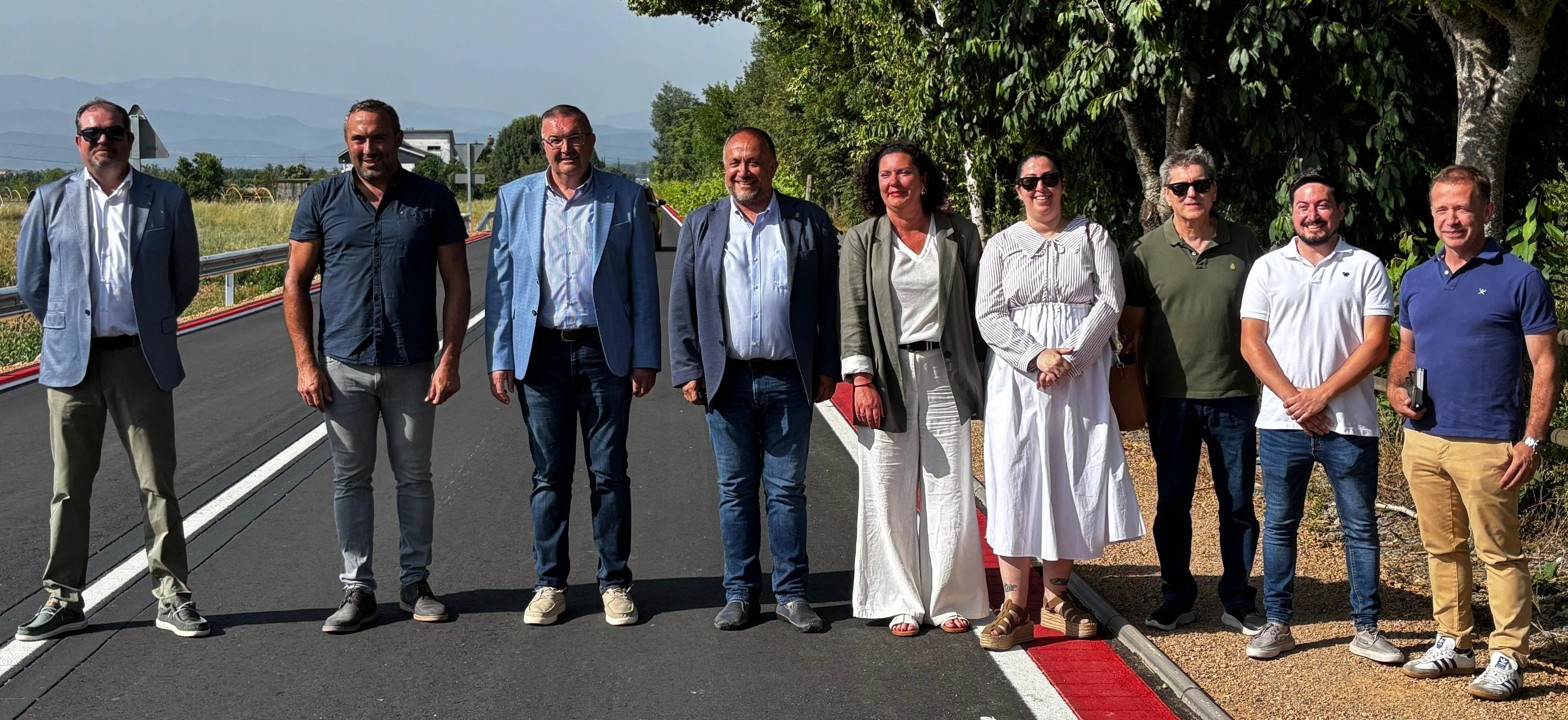 Recepción de la carretera.