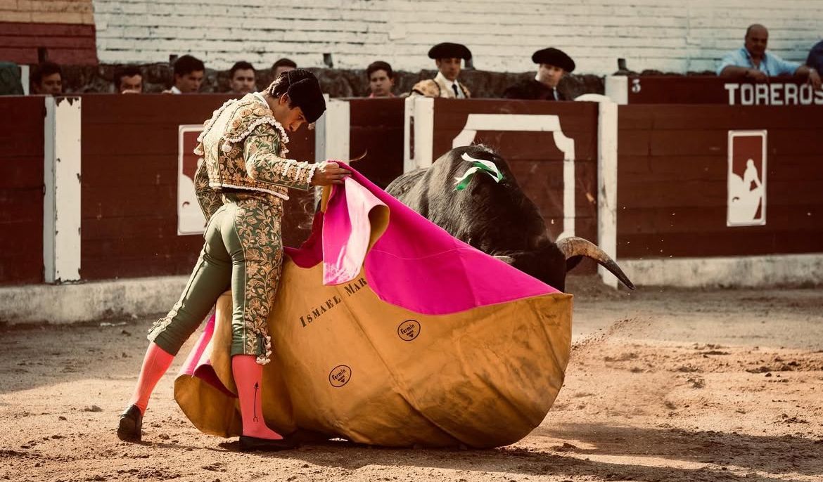 Ismael Martín lanceando a la verónica en su etapa como novillero | L.N.C.