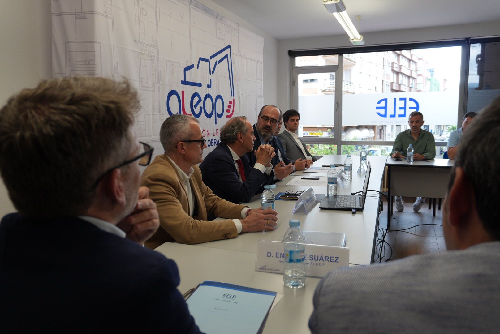 Asamblea realizada en la sede de la FELE en Ponferrada. 