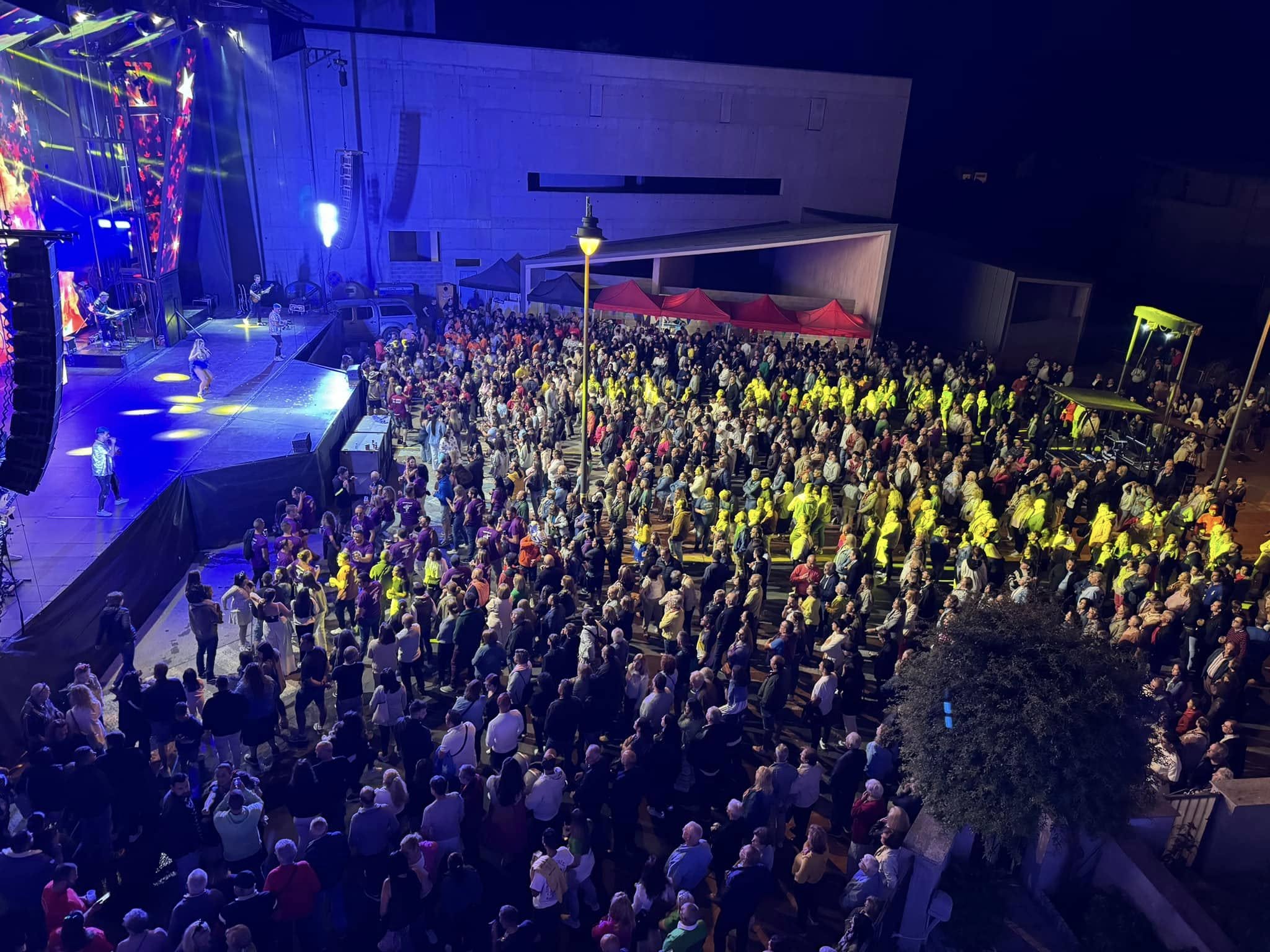 Uno de los grandes conciertos de las anteriores fiestas de San Juan. 