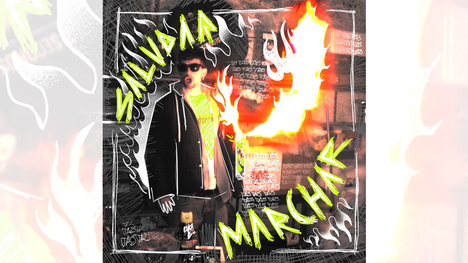 Portada del primer álbum de la banda ‘Saludar y marchar’. | @EHSMITCH