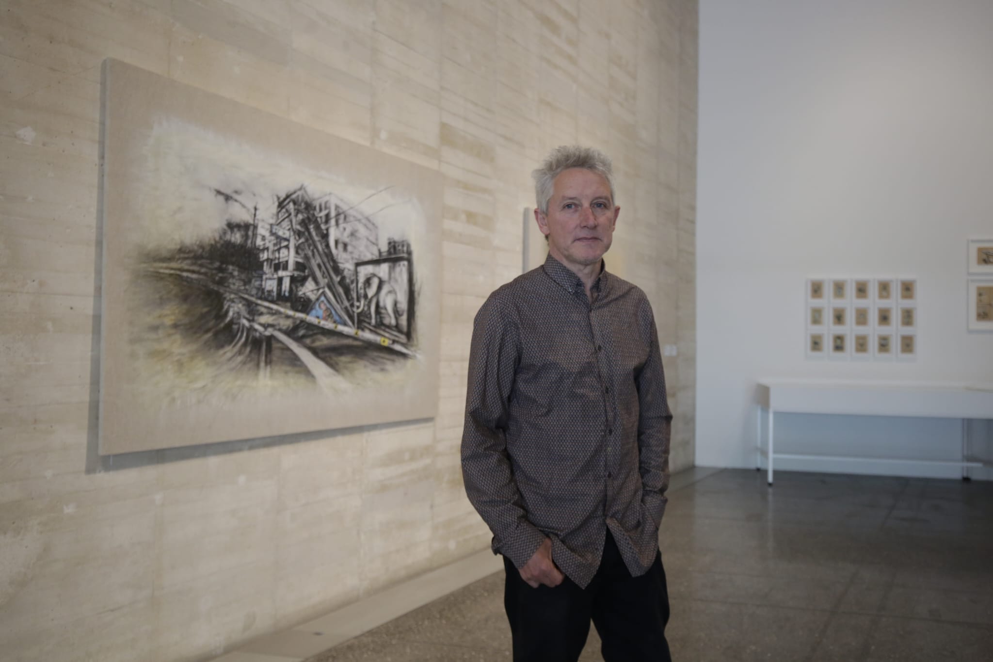 El artista segoviano Luis Moro expone en el Musac. | FERNANDO OTERO