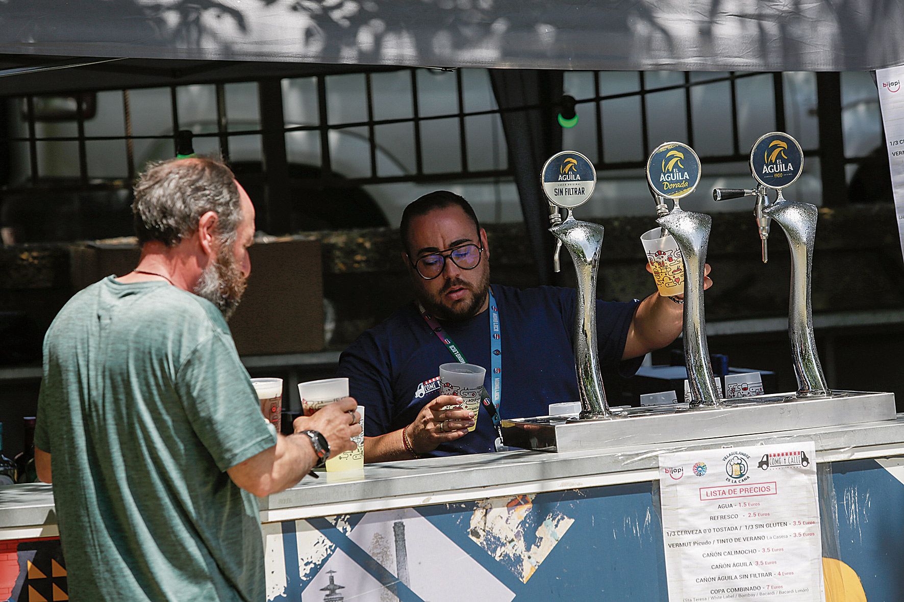 ‘Villaquilambre es la caña’, una propuesta refrescante del Ayuntamiento para Villaobispo. | FERNANDO OTERO