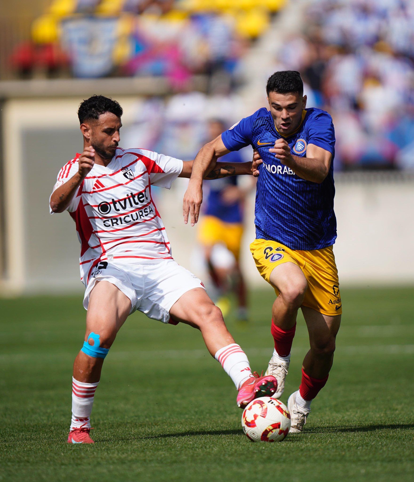 Esquerdo durante uno de los momentos del partido. ANDORRA