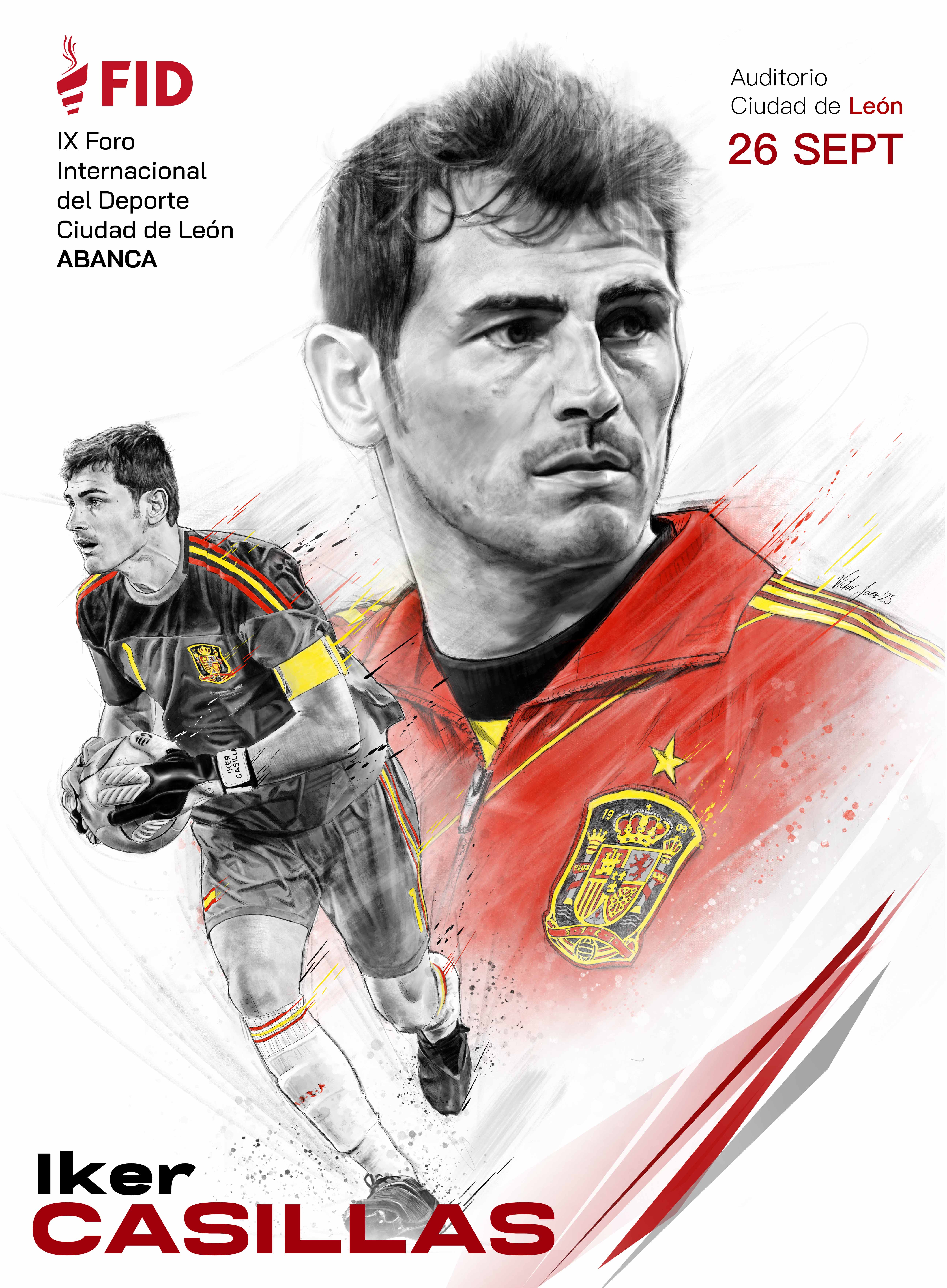 Cartel FID Iker Casillas