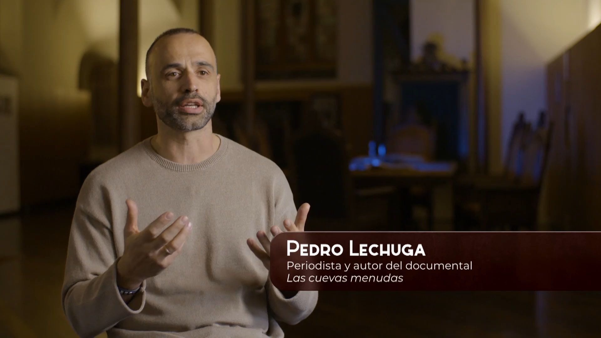 El leonés Pedro Lechuga Mallo en el reportaje emitido por Cuarto Milenio. | L.N.C.