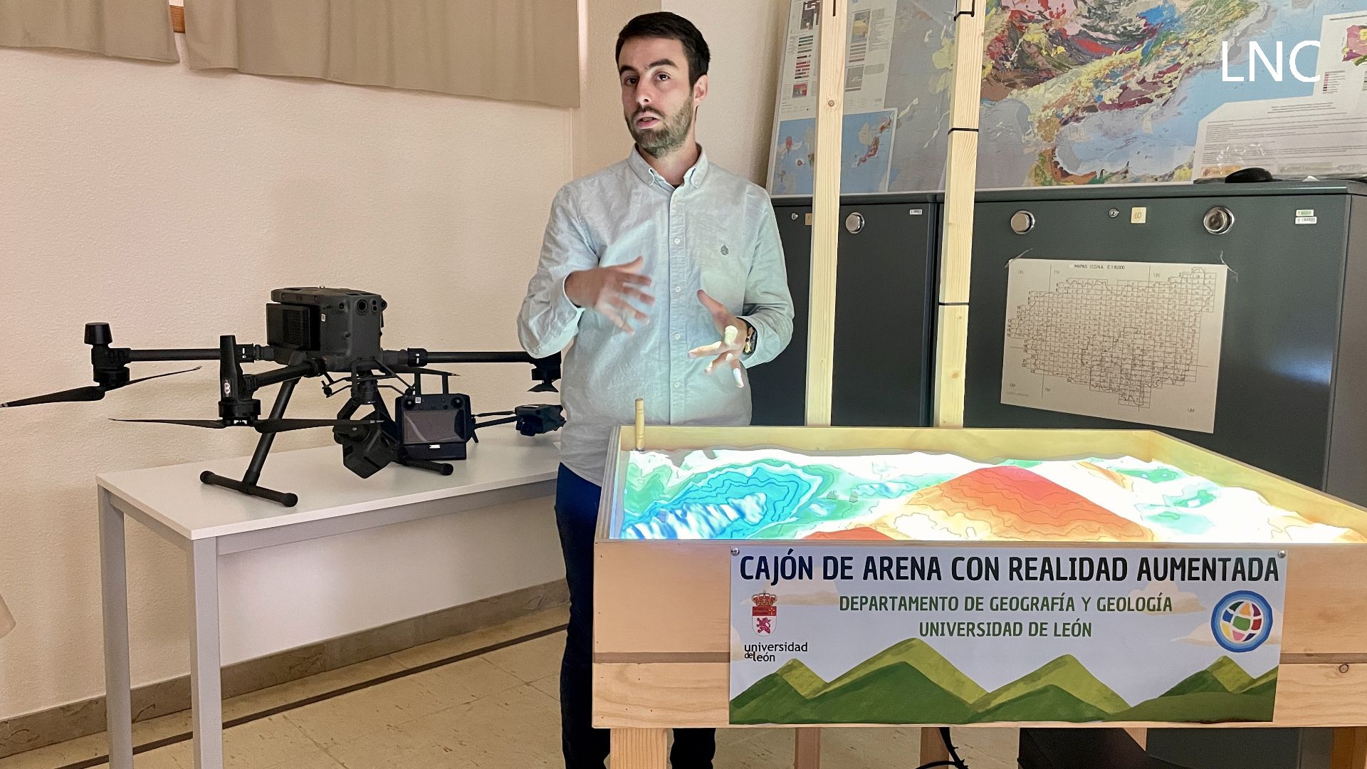 Un mapa leonés de realidad aumentada para prevenir inundaciones como las de Valencia