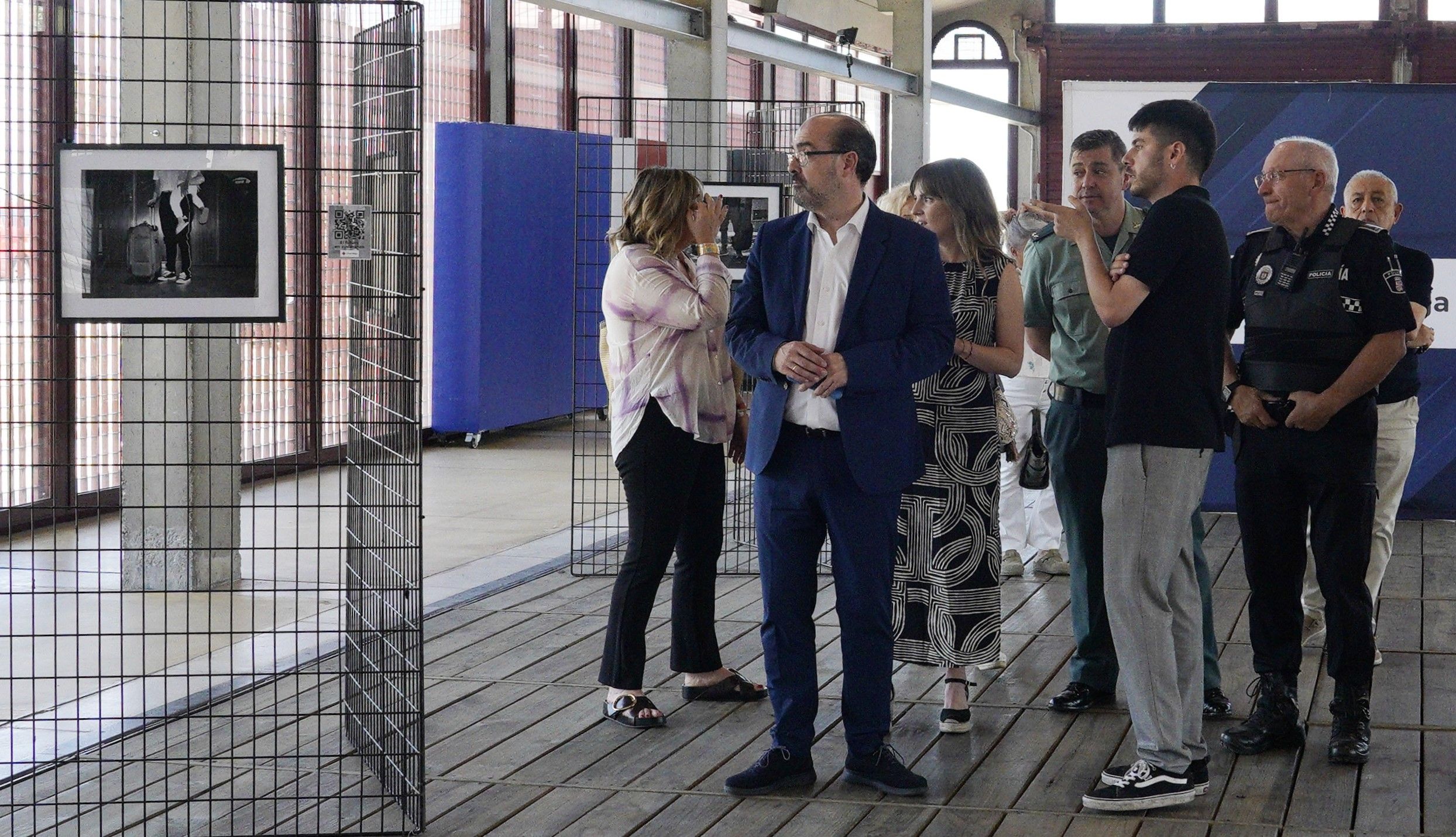 Apertura de la exposición de Cruz Roja en Ponferrada. | ICAL