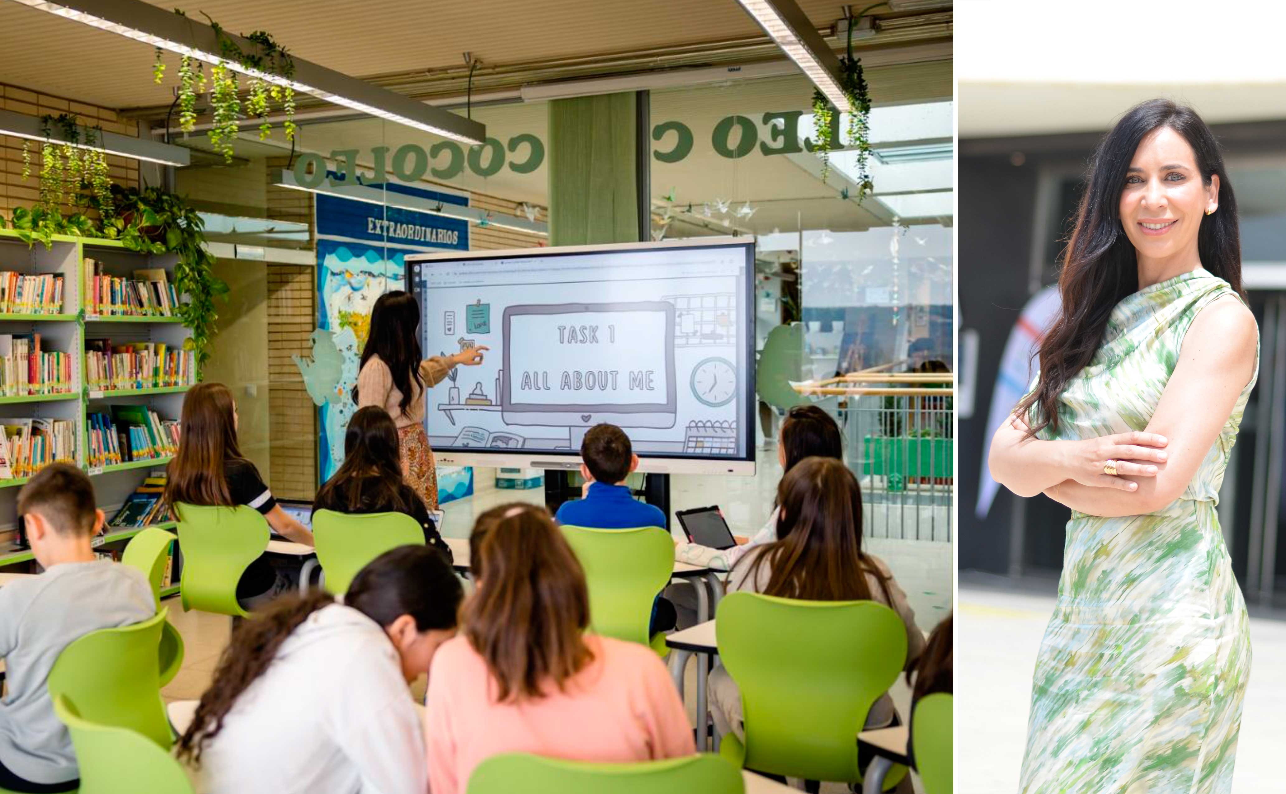 Una imagen presentada en la memoria de la iniciativa y la docente Elena Pérez Barrioluengo. | L.N.C.