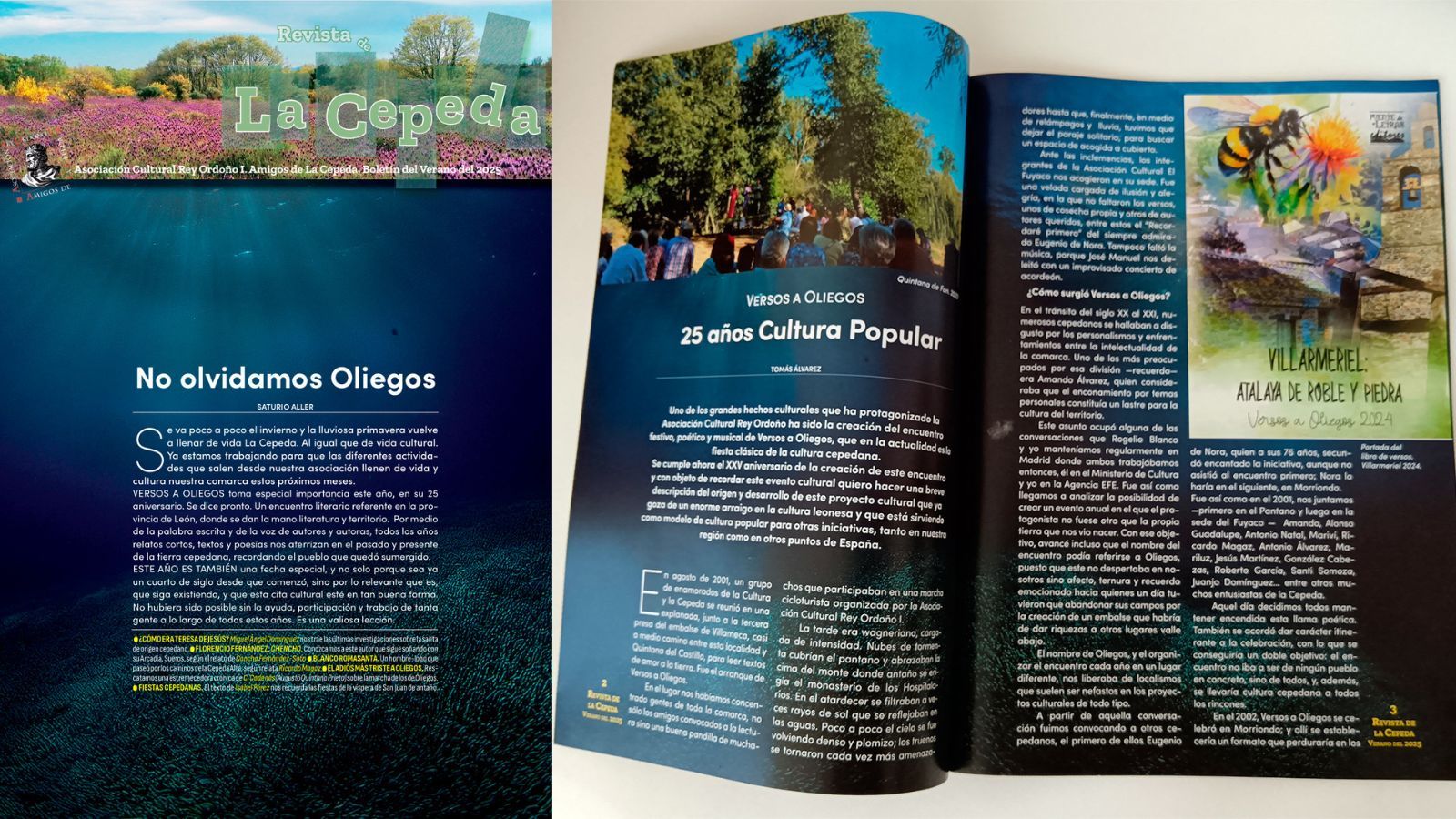 El nuevo número de la revista La Cepeda.