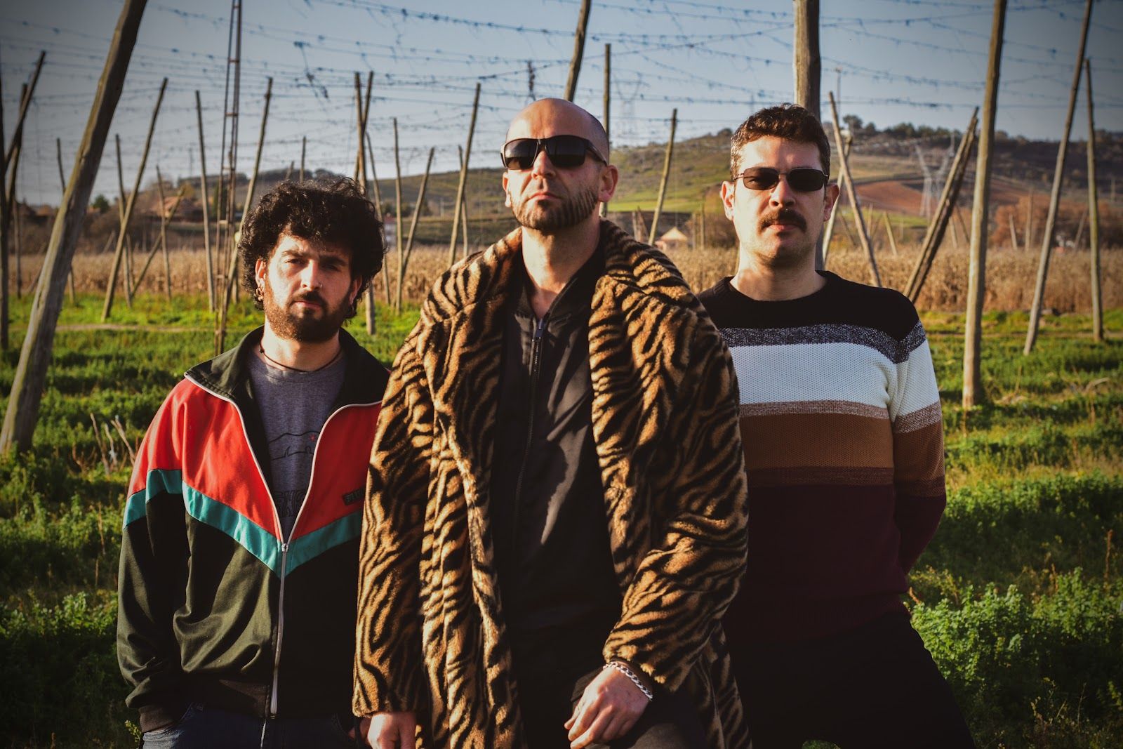 Los integrantes de la banda de Benavides de Órbigo, Catalina Grande Piñón Pequeño. | DANIEL CRUZ