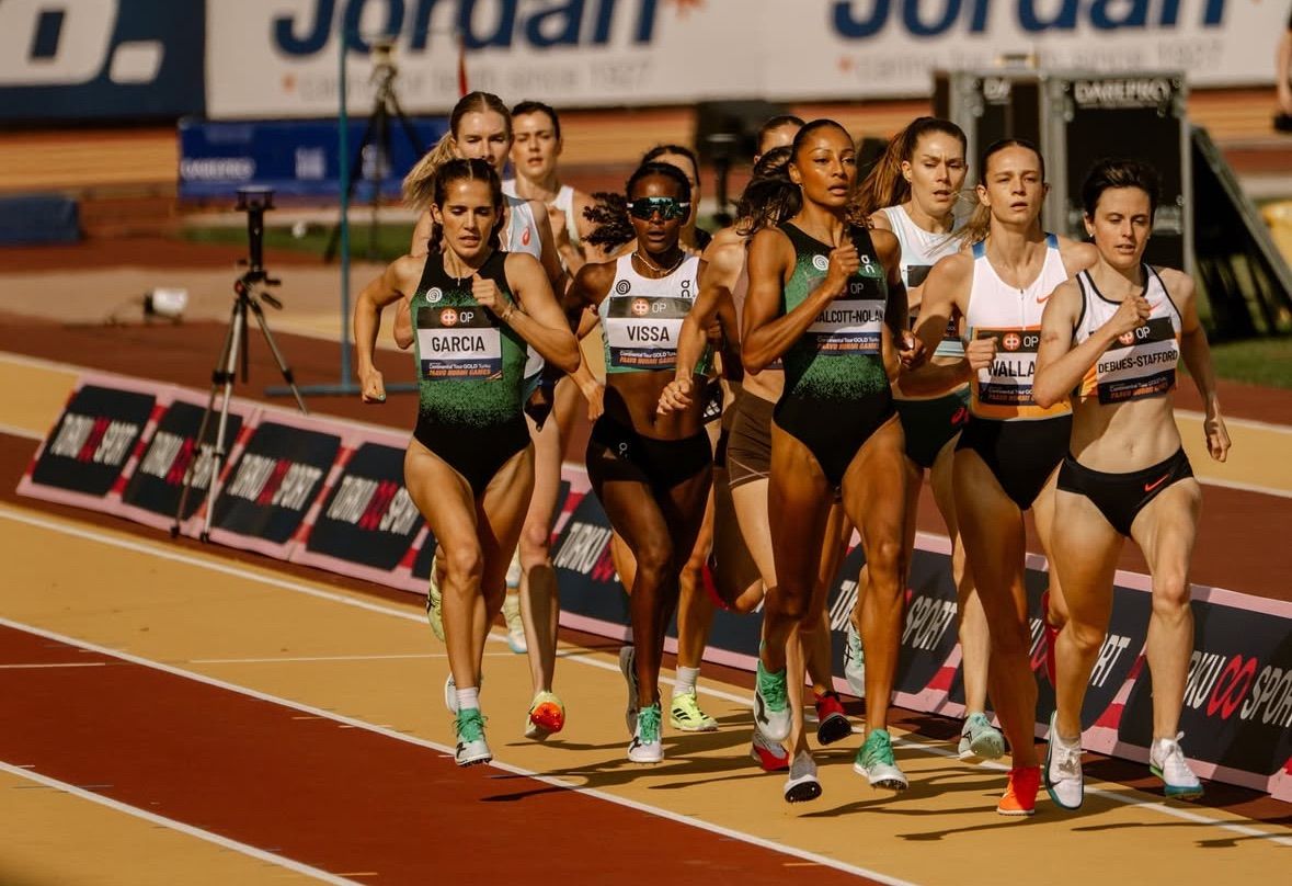 Marta García, este martes en Turku. | ON