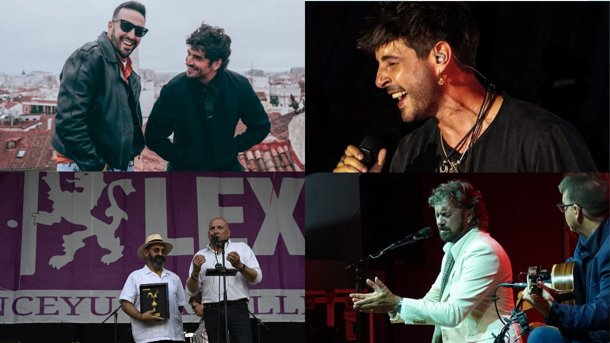 Colectivo Panamera, Polo Nández y el cantaor Jesús Castilla actuarán en la plaza de San Marcelo, donde se celebrará también el Día de la Identidad Leonesa. 