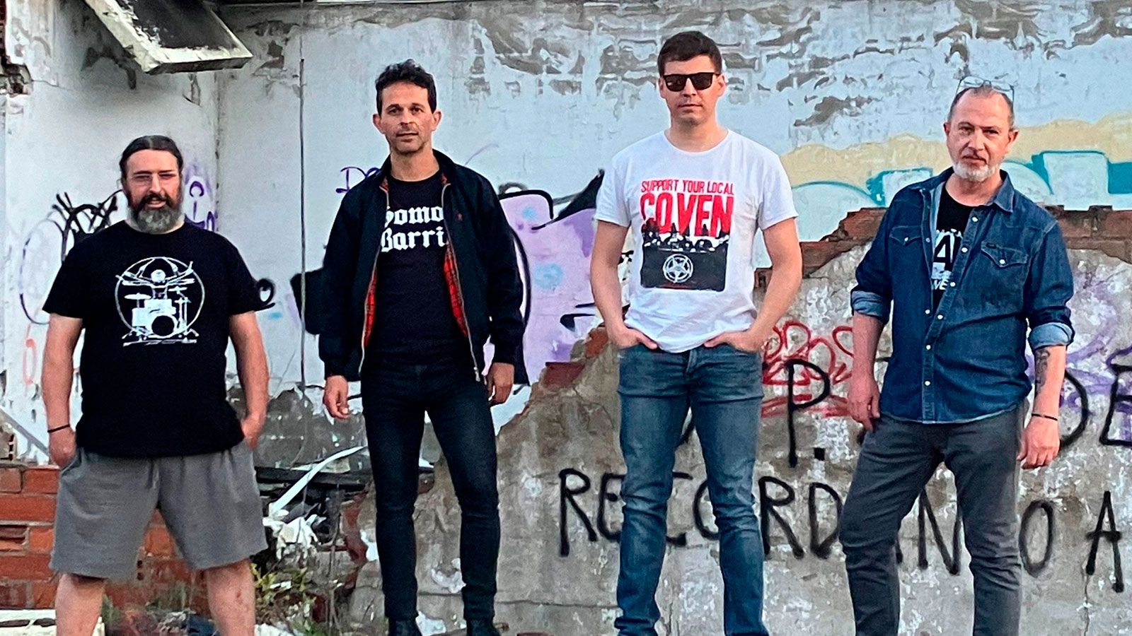 Los integrantes de la banda tributo a Cicatriz, D.E.P. | L.N.C.