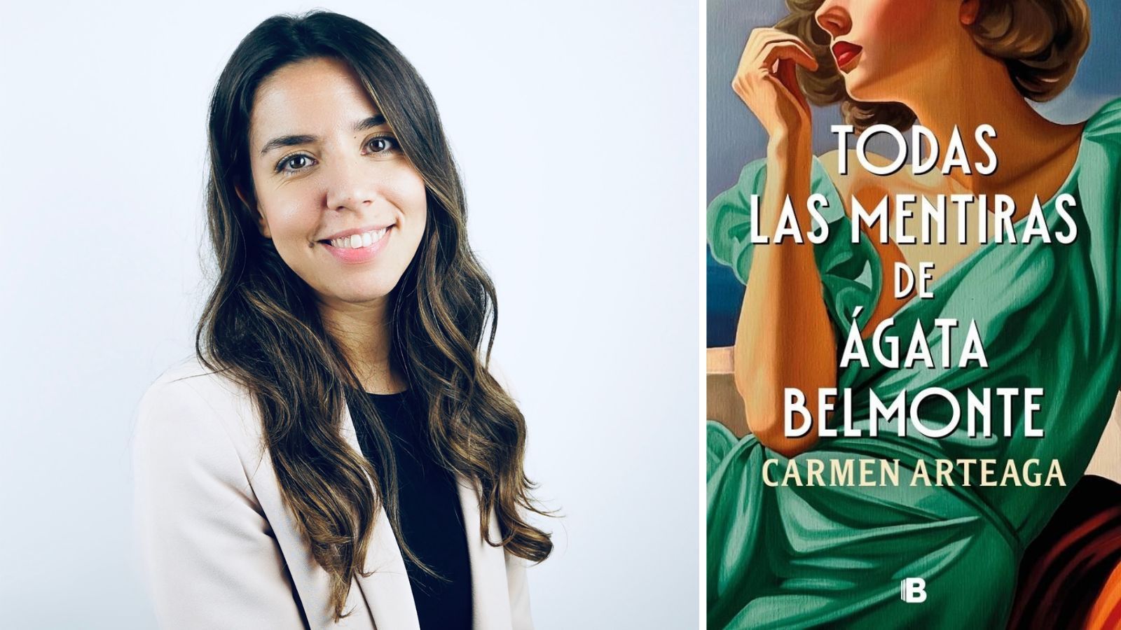 La leonesa Carmen Arteaga presentará 'Todas las mentiras de Ágata Belmonte'.