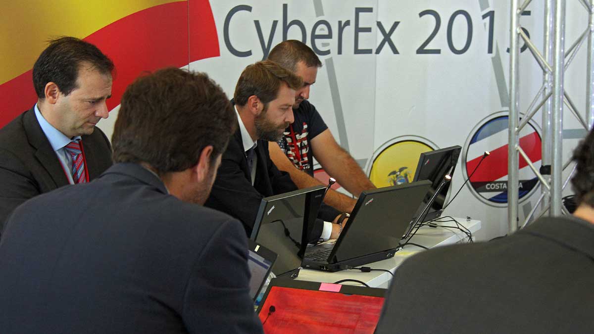 Un momento de los ciberejercicios internacionales Cyberex. | ICAL