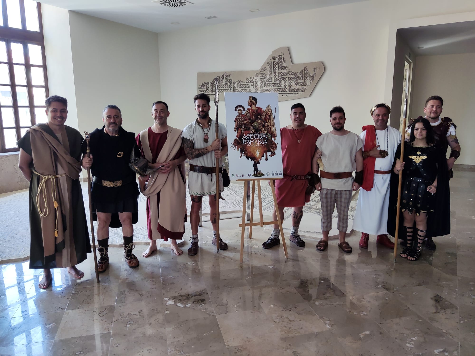 Presentación este viernes del cartel y la programación de Astures y Romanos. | A. RODRÍGUEZ