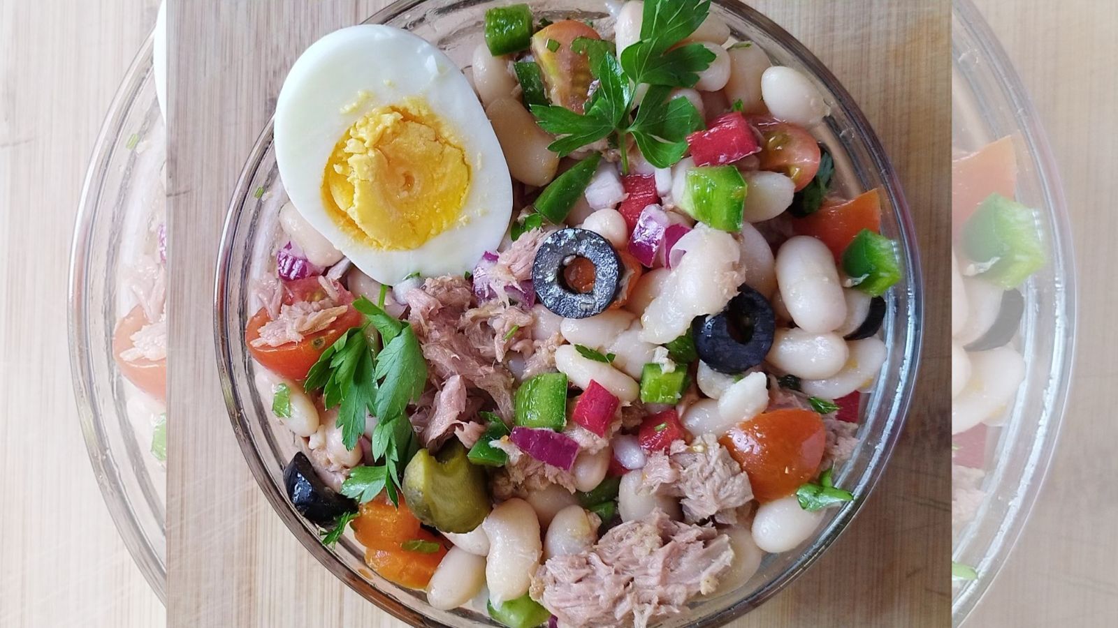 La receta de ensalada de alubias y atún de Marcelo Ramón.