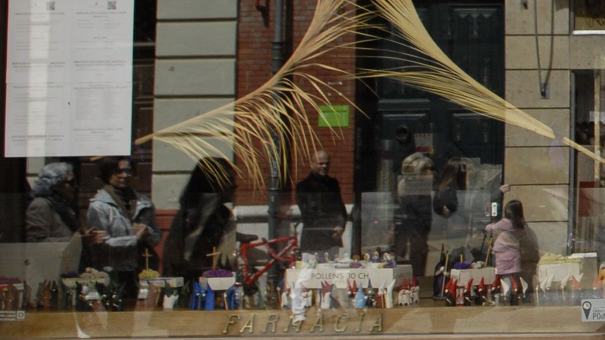 Una de las procesiones celebradas en la capital el año pasado.