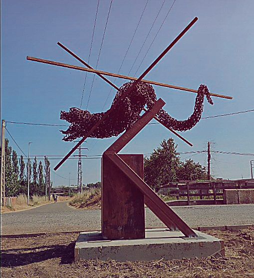 El dragón de Amancio en Astorga. | L.N.C.