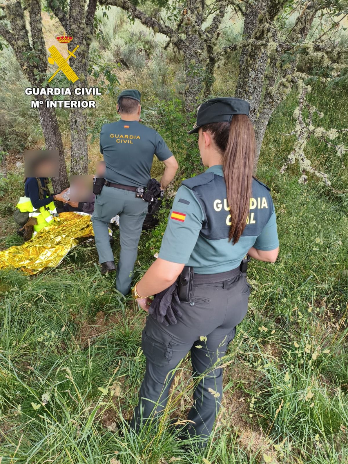 Encuentran vivo al anciano que desapareció en Santa Colomba de Somoza. | GUARDIA CIVIL