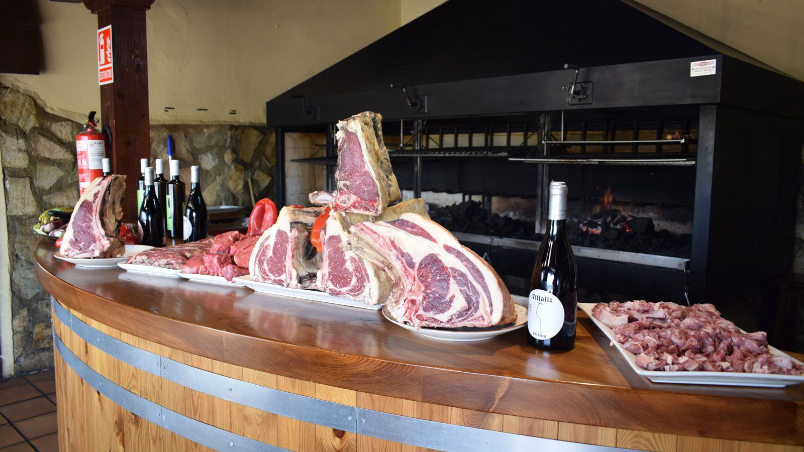 La carne del Viejo Galeón de Valencia de Don Juan es madurada.