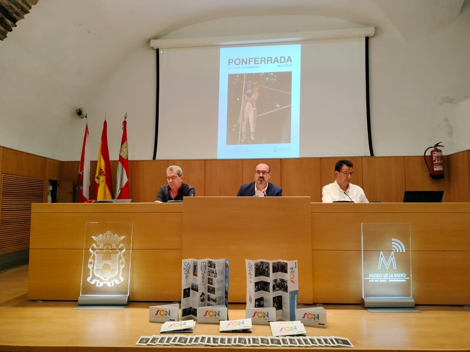 Presentación de la programación cultural del verano en Ponferrada.