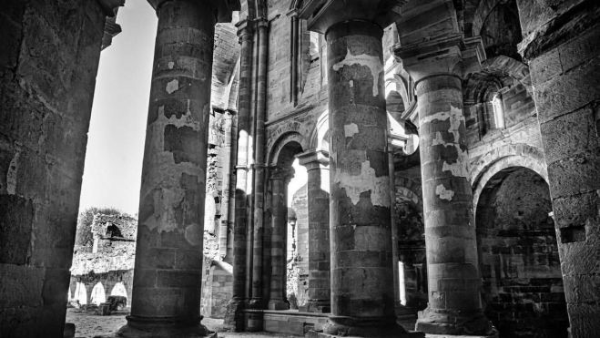 4. Vista desde la girola. Moreruela 4. Vista desde la girola. Moreruela