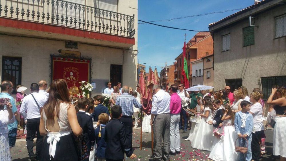 elebración del Corpus en San Andrés en una imagen de archivo. |L.N.C