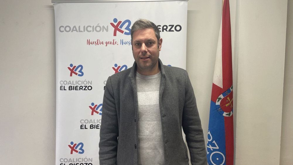 El portavoz de Coalición por El Bierzo, Iván Alonso. | JAVIER FERNÁNDEZ