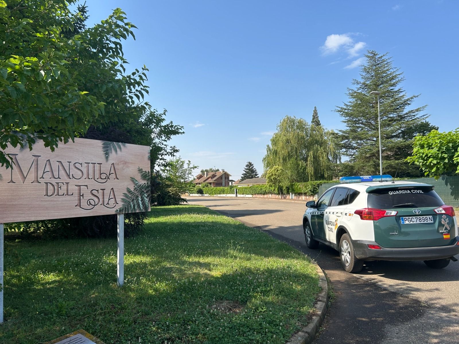 Encuentran al desaparecido en Mansilla del Esla. | GUARDIA CIVIL 