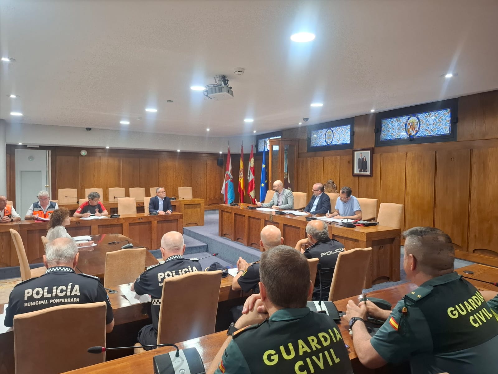 Junta Local de Seguridad en Ponferrada. | L.N.C. Junta Local de Seguridad en Ponferrada. | L.N.C.