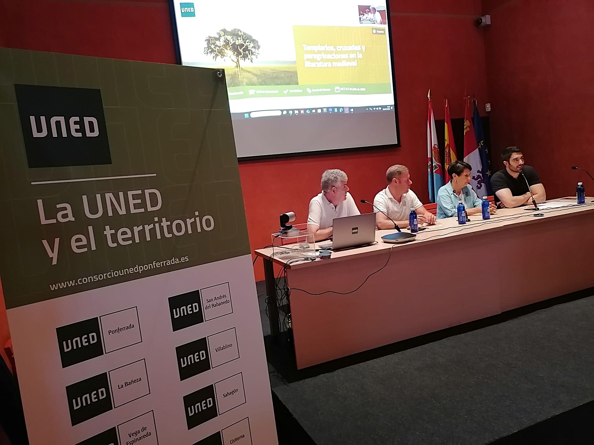 Curso 'Templarios, cruzadas y peregrinaciones en la literatura universal'.