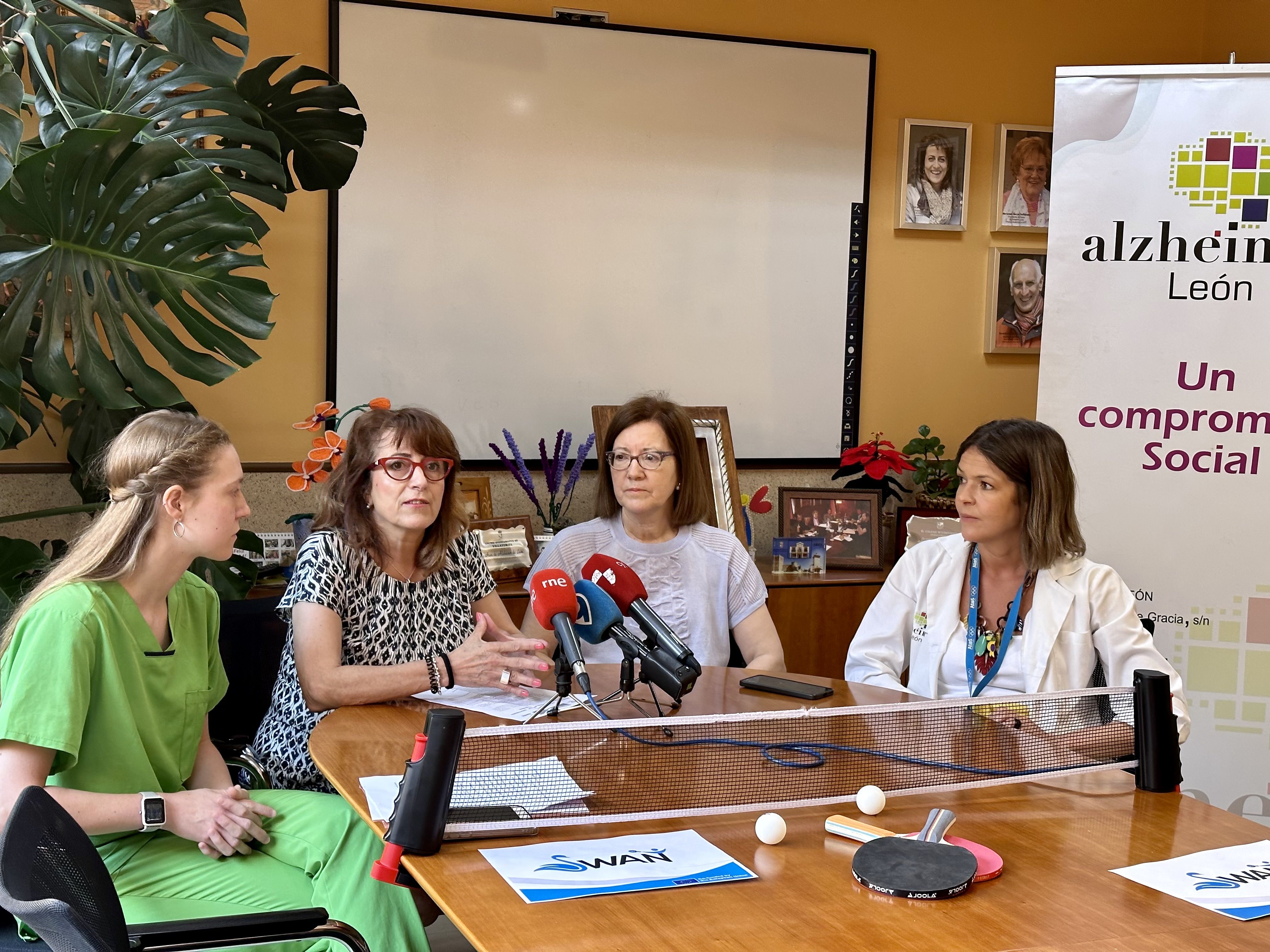 Imagen del acto de presentación del Programa SWAN. |L.N.C 