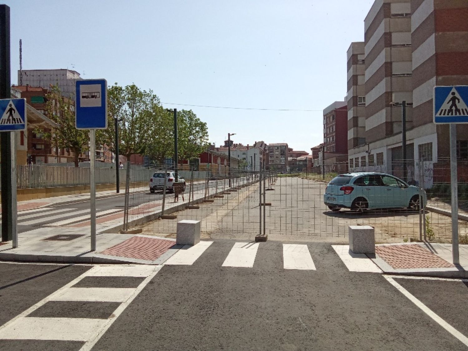 Imagen de la zona donde el PP propone habilitar una nueva área de aparcamiento | L.N.C