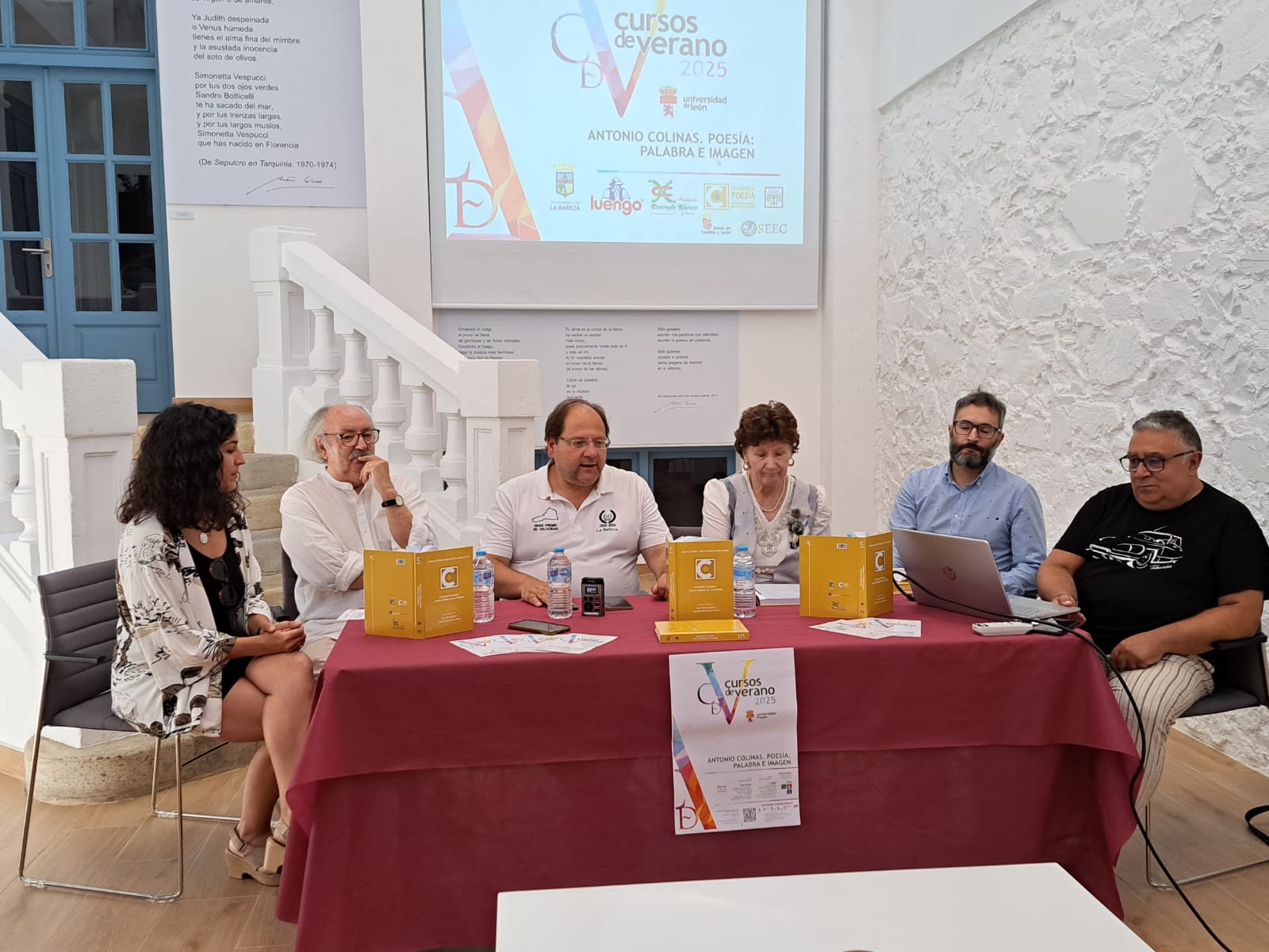 Presentación del IV Curso de Verano 'Antonio Colinas'. | L.N.C.