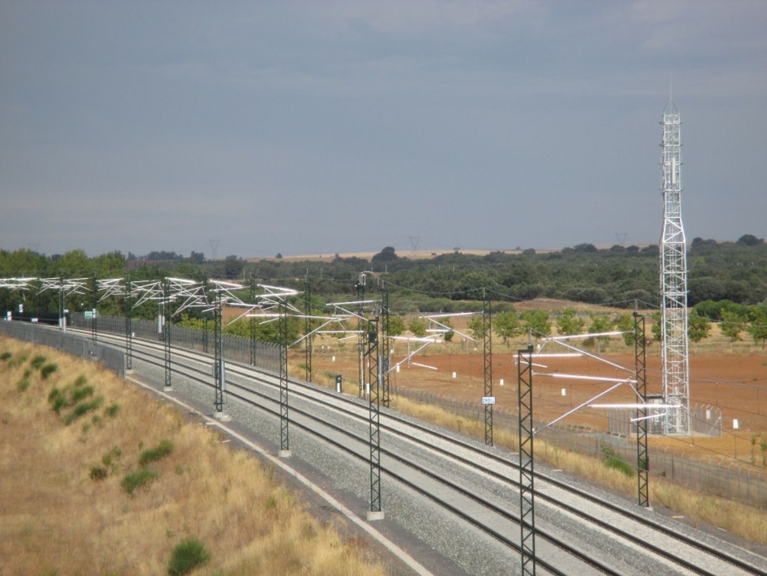 Torre telecomunicaciones web GSM-R de la Variante de Pajares | ADIF
