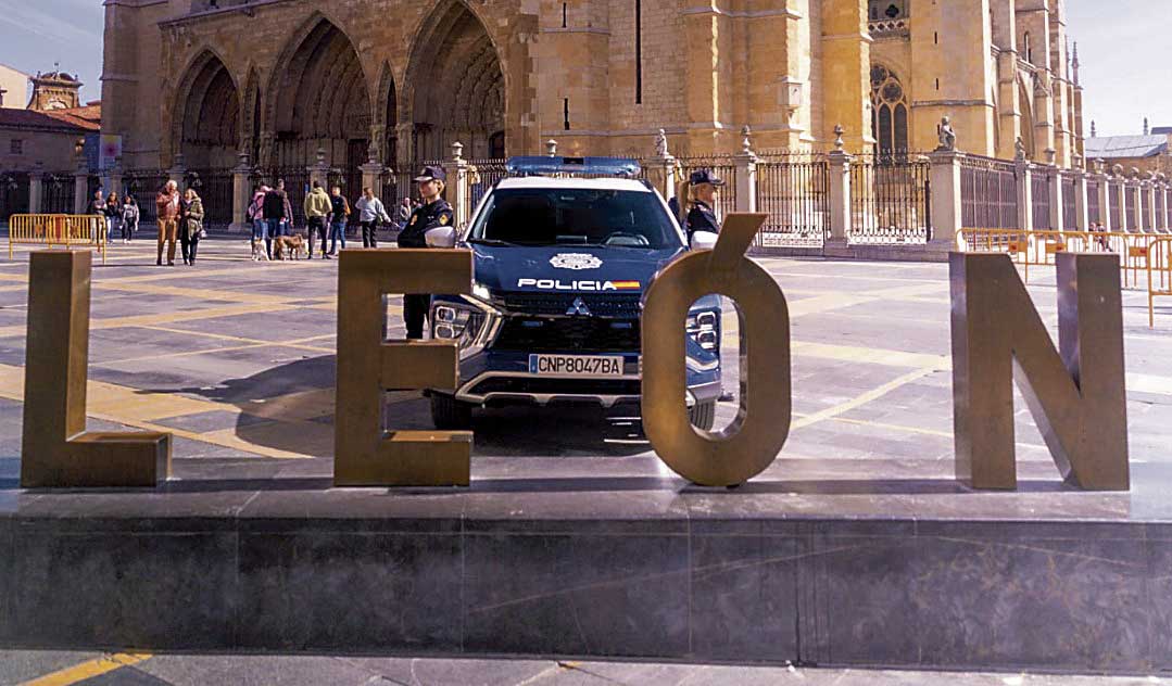 Un vehículo de la Policía Nacional. | L.N.C.
