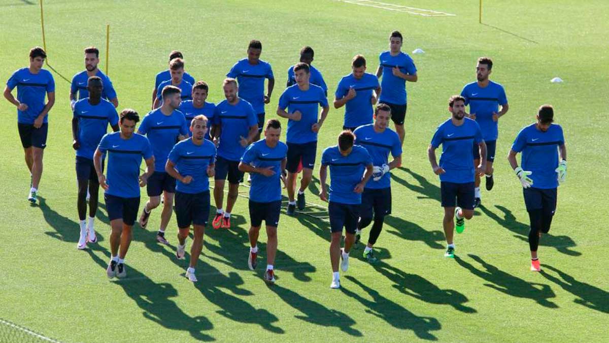 El grupo realizó carrera continua con buen ambiente entre los jugadores llegados del Atlético Astorga. | SDP