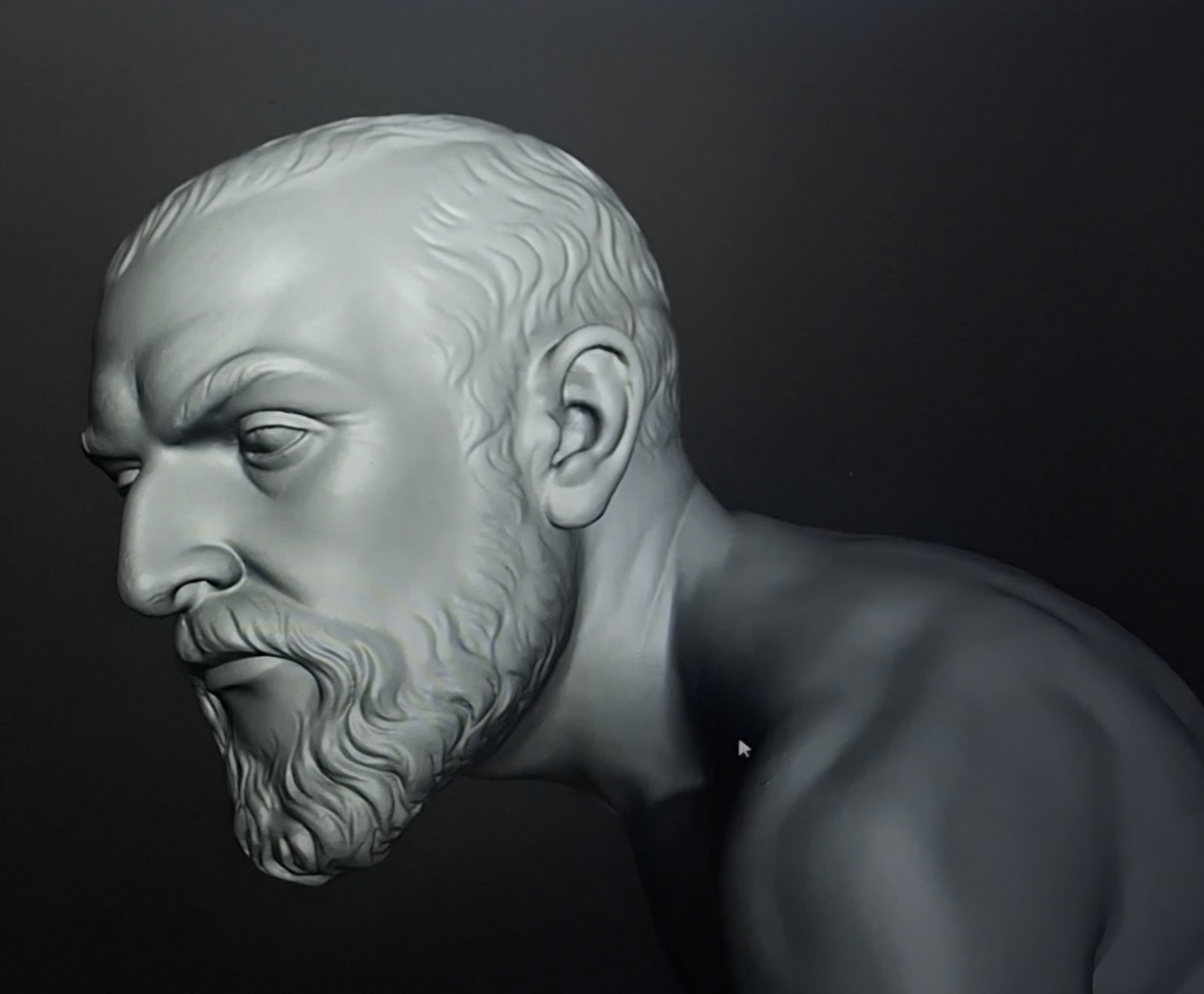 Imagen de una de las diez tallas religiosas pertenecientes a la Cofradía. | L.N.C.