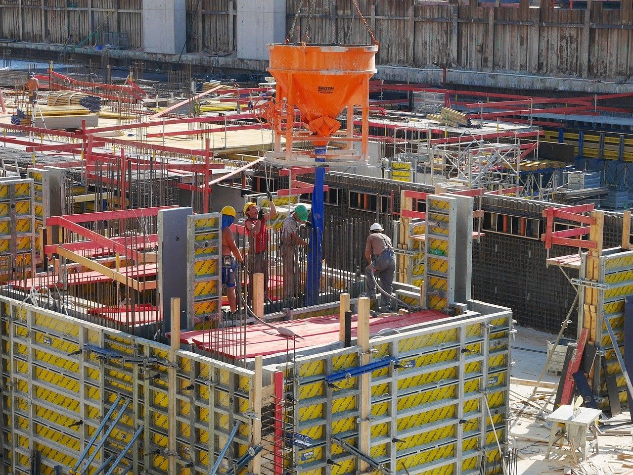 Imagen del sector de la construcción. | L.N.C. 