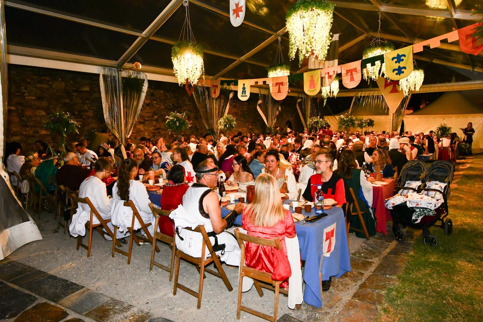 Cena Templaria en el Castillo de Ponferrada. | J.F.