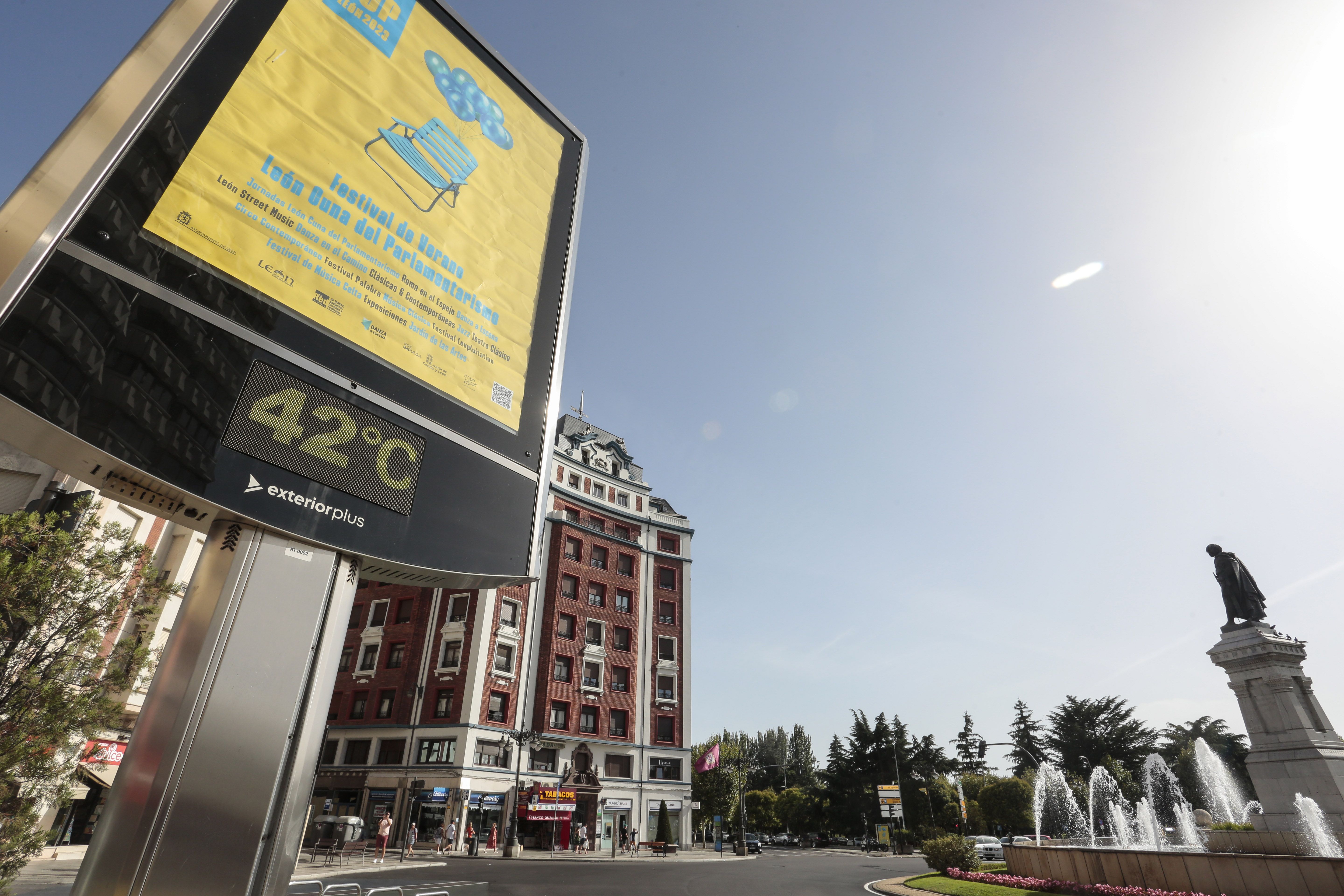 Ola de calor en León. | CAMPILLO (ICAL)