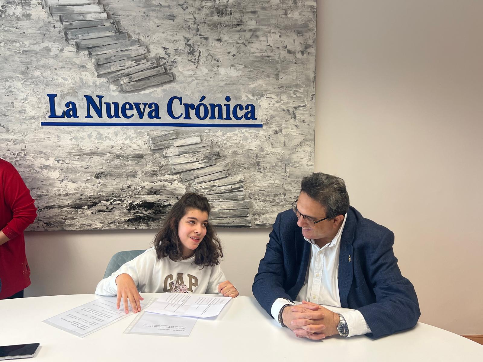 Un instante de la entrevista con Carlos Gaceo. | SAÚL ARÉN